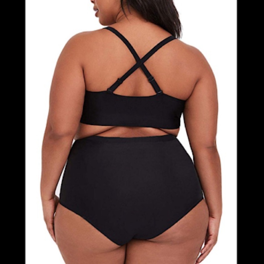 🆕Two Piece Plus Size High Waisted Swimsuit - Picture 3 of 3